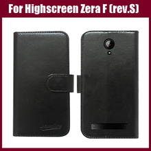 New Arrival High Quality Luxury Flip Leather Phone Case For Highscreen Zera F rev.S Case with Card Holder fresh style. 2024 - buy cheap