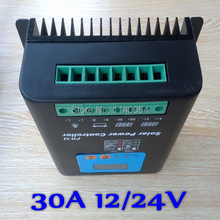 30A 12V/24V Auto Solar charge controller LCD display, 12V Solar Battery Regulator for 360W PV Panel, 24V Battery for 720w panels 2024 - buy cheap