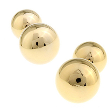 C-MAN Luxury shirt Gold Ball cufflink for mens Brand cuff buttons cuff links High Quality abotoaduras Jewelry 2024 - buy cheap
