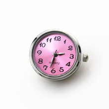 6 шт./лот, розовые часы, кнопки для 18 мм, браслет и браслеты, DIY, ювелирные украшения, подвески 2024 - купить недорого
