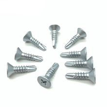 30 Pcs M2.9 M3.5 Plana Andorinha cauda Broca Cruz Countersunk cabeça Self-tapping parafusos Phillips parafuso de parafuso Galvanizado 9 mm-32mm L 2024 - compre barato