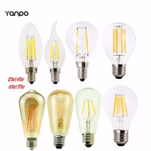 Dimmable E12 E27 E14 G45 A60 LED Bulb Light Edison Retro Vintage Filament Lamps ST64 Bulb Retro Edison Light For Pendant Lamp 2024 - buy cheap