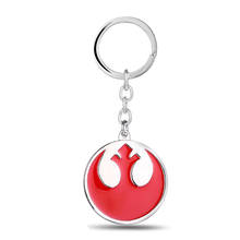 War Star The Rebel Alliance Keychain Silver Metal Key Rings For Gift Chaveiro Key chain Jewelry for cars YS10967 2024 - buy cheap