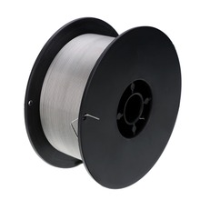 Fio de solda 0.8mm 0.035 "1kg a gás, fio de aço inoxidável 304 com fluxo, para ferramentas industriais, 1 rolo 2024 - compre barato