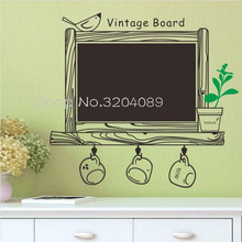 Preto chalkboard adesivos de parede decoração para casa sala de estar para sala de crianças auto-adesivo arte decalques novo design murais yy520 2024 - compre barato