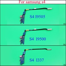 YuXi Charging Charger Port Dock Connector USB Socket Flex Cable Ribbon for Samsung Galaxy S4 GT i9505 i9500 i337 2024 - buy cheap