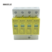 385VAC SPD 4P 10KA-20KA  Din Rail House Surge Protector Protective Low-voltage Arrester Device 2024 - buy cheap