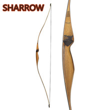 1Pc 54" Traditional Handmade Longbow Recurve Bow 10-35lbs Wooden Laminated Right Hand For Shooting Training Archery Accessories 2024 - buy cheap