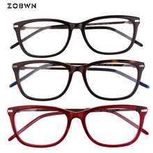 Zobwn armação de óculos de computador, novo design, promoção por atacado, computador, óculos de sol, lentes claras 2024 - compre barato