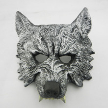 Máscara de terror de látex, para festas de halloween, carnaval, cosplay, bar, decorações, máscaras de lobo 2024 - compre barato