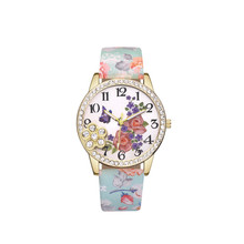 Fashion Casual Women Ladies Alloy Metal  Flower Causal Quartz Analog Wrist Glass Round Watches Women Clock reloj mujer Elegant 2024 - buy cheap