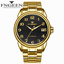 Luxury Mechanical Watches for Men Top Quality Waterproof Luminous Calendar Wristwatch Stainless Steel Automatic Men's Watch 2024 - buy cheap