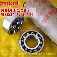 ZOKOL bearing 2205 1505 Self-aligning ball bearing 25*52*18mm 2024 - buy cheap