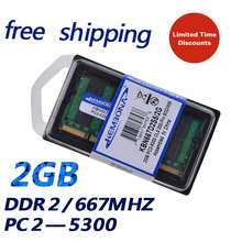 KEMBONA Новый Запечатанный SODIMM DDR2 667 МГц 2 Гб PC2-5300 память для ноутбука RAM, хорошее качество! Совместим со всеми материнскими платами! 2024 - купить недорого