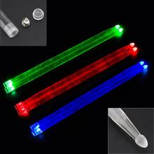 5A Acrylic Drum Stick Noctilucent Glow in The Dark Stage Performance Luminous Jazz Drumsticks Red Green Blue 3 Colors Optional 2024 - buy cheap