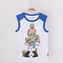 Camiseta sin mangas con dibujo de Zombie para niños, 2019 algodón, ropa interior, camisetas sin mangas, 100 2024 - compra barato