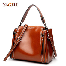 2018 genuine leather handbag for women leather shoulder bags fashion design lady luxury handbag real leather women's handbag 2024 - buy cheap