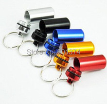 snuff  bottle pendant steel with key chain in  ,secret container, free shipping -48pieces/lot 2024 - buy cheap