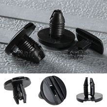 50Pcs Car Bumper Push Clips Fastener Rivet Retainer Door Panel Fender Liner for Nissan Car Auto Clips Hole 8.5mm Plastic Screw 2024 - buy cheap