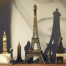 Paris Eiffel Tower model ornaments creative birthday gift small crafts living room wine cabinet decorations 2024 - buy cheap