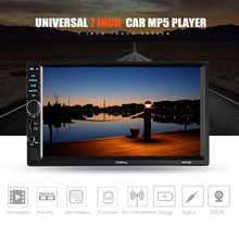 2 din Car Radio 7" HD Autoradio Multimedia Player 2DIN Touch Screen Auto audio  Stereo MP5 Bluetooth USB TF FM Camera 2024 - buy cheap
