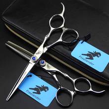 6inch Hair Cutting Thinning Scissor Bamboo Handle Professional Hairdressing Style Salon Barber Tool Scissor for Hair Cutting 2024 - buy cheap