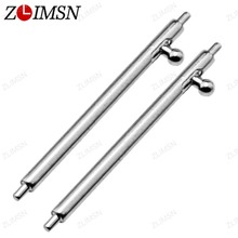 ZLIMSN 4PCS Single Open Quick Release Spring Bars Silvery Stainless Steel Watch Pins 18mm 19mm 20mm 21mm 22mm Watchband Link Too 2024 - buy cheap