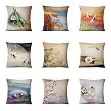 Japan Art Kyoto Nara Mikage Scene Cushion Decorative Pillow Almofadas Decorativas Para Sofa Throw Pillows 45cm 2024 - buy cheap