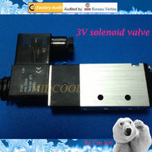 Соленоидный клапан Solenoide Valvula 3V410-15 1/2, AC220V, 2-позиционный 3-ходовой Соленоидный клапан 2024 - купить недорого