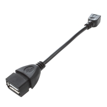 5x nuevo USB A 2,0 conector hembra A Micro USB B macho OTG Cable adaptador de Fecha 2024 - compra barato