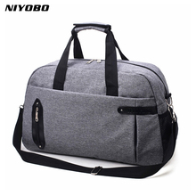 NIYOBO 2018 Waterproof Nylon Large Capacity Men Travel Bags Unisex Large Capacity Women Duffel Shoulder Bags Weekend Bags 2024 - buy cheap