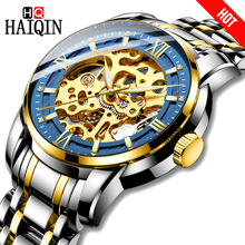 HAIQIN Men Watch Automatic Mechanical Luxury gifts Watch Tourbillon Steel Military Waterproof Self-Winding clock Male Wristwatch 2024 - buy cheap