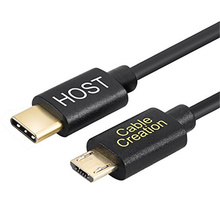 Кабель USB C к Micro USB, спиральный кабель USB Type C к Micro B OTG, совместимый с устройствами Pixel XL 2, Type C и Micro-B, 2024 - купить недорого