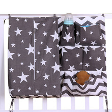 Newborn Cot Crib Bedding Set Baby Cot Sets Baby Bed Storage Pockets Diaper Bag Bed Crib Organizer Baby Hanging Storage Bag 2024 - buy cheap
