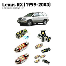 Led interior lights For Lexus rx 1999-2003  10pc Led Lights For Cars lighting kit automotive bulbs Canbus 2024 - buy cheap