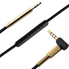 Cable de Audio de repuesto de 3,5mm a 2,5mm, accesorio para Bose, seguridad y comodidad, 25 QC25 QC35 SoundTrue OE2 OE2i AE2 AE2i, auriculares con micrófono 2024 - compra barato