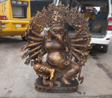 Xd 001474 46 "тибетская Классическая Бронзовая статуя ганапти Ганеша Властелин СЛОН БУДДА лягушка 2024 - купить недорого