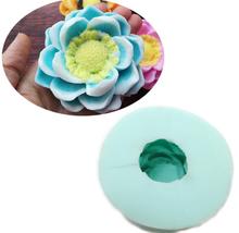 HC0022 3d Magnolia Mold Flower Molds Soap Mould flower candle molds chocolate mould silicone Bouquet Flower Mold Garden moulds 2024 - buy cheap