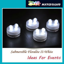 Miniluz LED sumergible para florero, 50 Uds./lote, 2 uds., CR2032, resistente al agua 2024 - compra barato