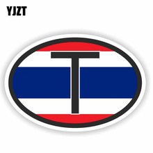 Yjzt 13.4 cm * 9.4 cm acessórios engraçado tailândia país código etiqueta do carro decalque pvc 6-0257 2024 - compre barato