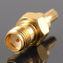 RF coaxial adapter SMA female to CRC9 male Goldplated connector straight for HUAWEI 3G USB Modem 2024 - buy cheap