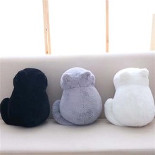 Kawaii brinquedos de pelúcia para gatos, de boa qualidade, sombra de pelúcia, boneco de gato, presente para crianças, animal adorável, decoração de casa, travesseiros macios cl5637 2024 - compre barato