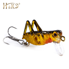 2 Pcs Fishing Lure 3.1g/3.5cm Flying Jig Wobbler Lure Hard Lure Bait Artificial Bait Grasshopper Insects Fishing Tackle HK007 2024 - buy cheap