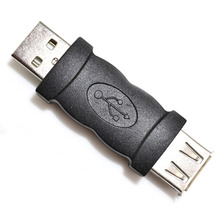 Adaptador de cámaras para teléfonos móviles, reproductor de MP3, PDAs, color negro, venta al por mayor, Firewire hembra 1394, 6 pines, hembra A USB 2,0, tipo A, macho y hembra 2024 - compra barato