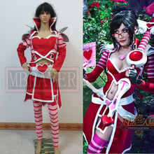 halloween costume for women lol VN Vayne RED cosplay costume full set 2024 - buy cheap