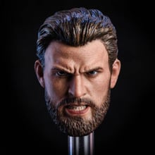 1/6 Scale  Angry V Male Man Boy Soldier Head Model for 12 inches Action Figure Body Toys Collection Head Carving 2024 - buy cheap