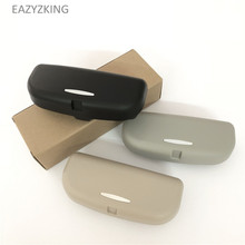 EAZYZKING Car Glasses Case Holder Box For Nissan Geniss Juke Almera Primera pathfinder Sentra Versa Altima Sentra 2024 - buy cheap