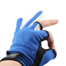 New Anti Slip Fishing Gloves/Outdoor Sports Slip-resistant Three Fingerless Skidproof 3Low-Cut Fingers Lure Glove Fishing Tackle 2024 - buy cheap