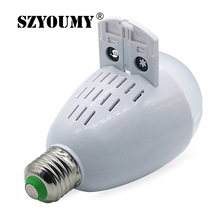 SZYOUMY LED Snowflake Film Projector Bulb outdoor Rotating Moving Dynamic Snowflake Pattern Decoration light RGBW 4W Laser Light 2024 - buy cheap