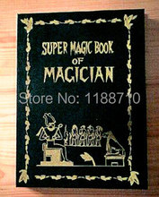 Libro de magia de metamorfosis (paloma del libro)-escenario de magia/truco de magia, truco, accesorios 2024 - compra barato